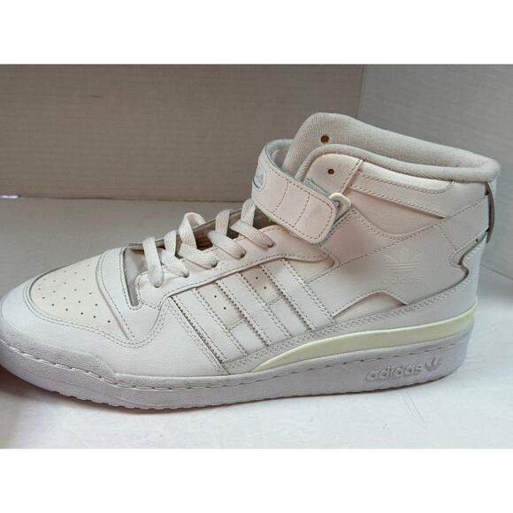 Adidas Originals Forum Mid Men\'s White Sneaker Size 11.5 NWOB main image 5
